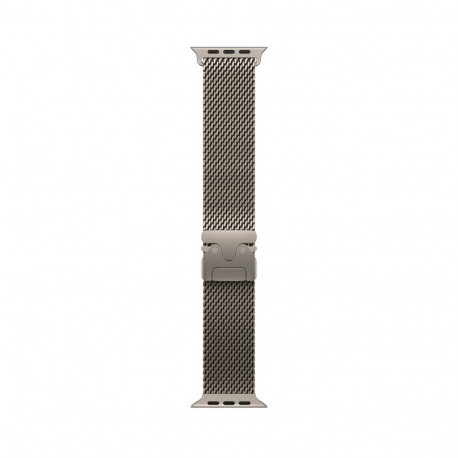 49mm Natural Titanium Milanese Loop - Small