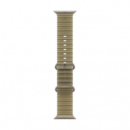 49mm Translucent Kelp Ocean Band - Natural Titanium Finish