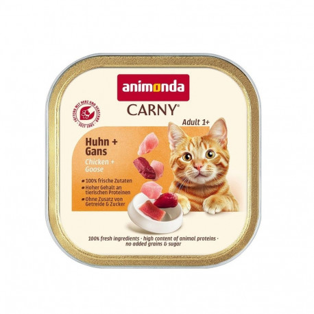 ANIMONDA Carny Adult Chicken and goose - wet cat food - 85g