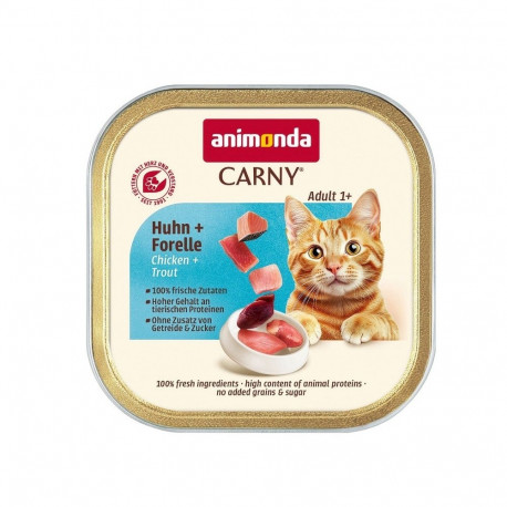 ANIMONDA Carny Adult Chicken and trout - wet cat food - 85g