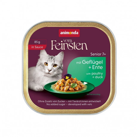 ANIMONDA Vom Feinsten seenior kasside märgtoit kastmes, linnuliha ja part, 85g