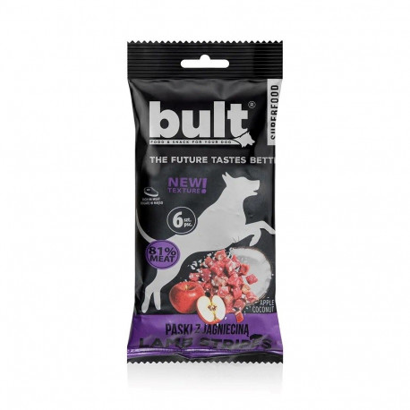 BULT Tasty Strips Superfoods lamb - dog treat - 6pcs.