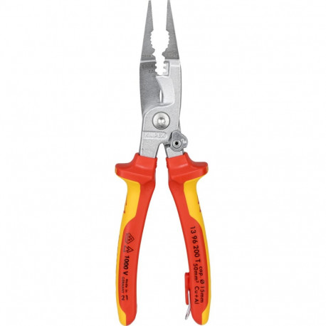 Pliers for electrical installation work 6in1