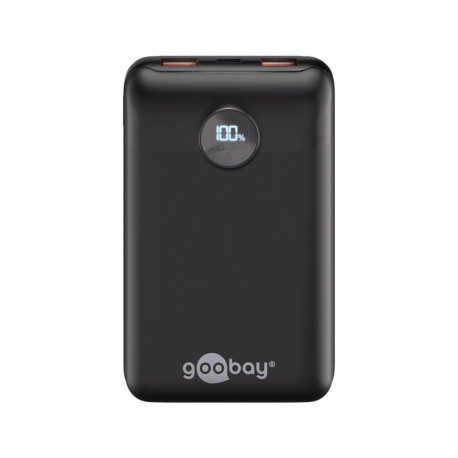 Akupank: USB-C (PD), 2xUSB-A, 20.000mAh, 22.5W, must, compact, Li-Po