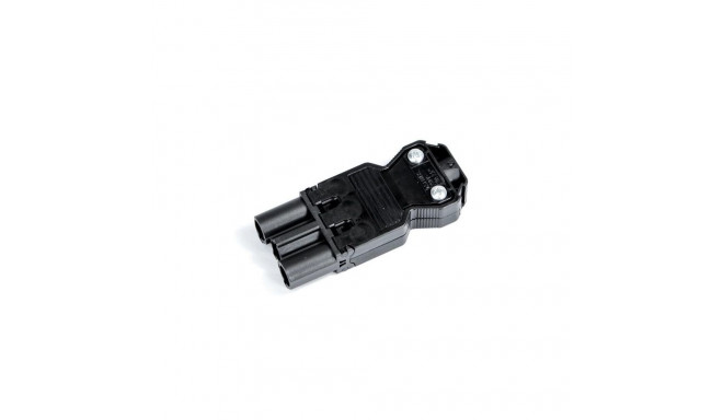 Appliance plug ISV black