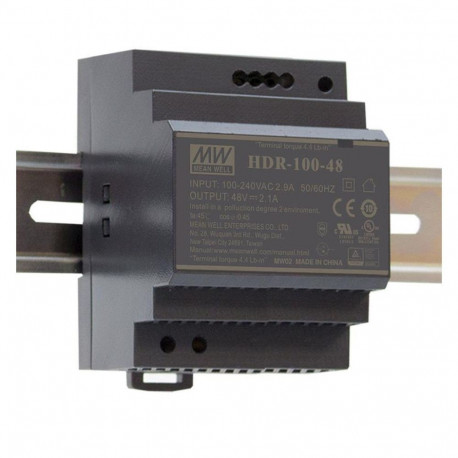 DIN rail power supply 85W 12V 7.1A