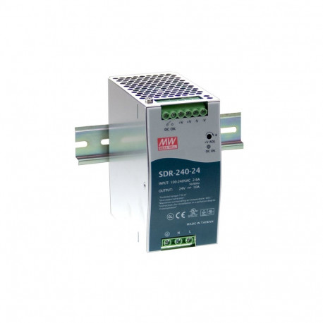 DIN rail power supply 240W 24V 10A