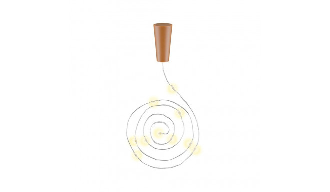 Bottle string light with 10 LEDs, incl. timer