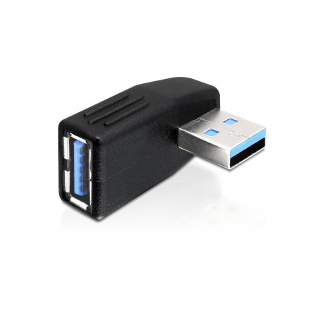 Adapter USB 3.0 (M) - (F) 270° nurgaga horisontaalselt
