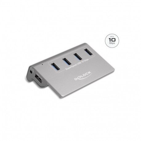 USB 3.2 hub, 4 porti, hall, kuni 10Gbps