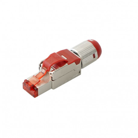 BKT RJ45 cat.6A plug, AWG 22-26, shielded, toolless