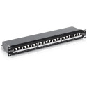 24-port Cat6A Shielded 1U Patch Panel