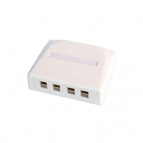 Surface Mount Module, 4 port, alphine white