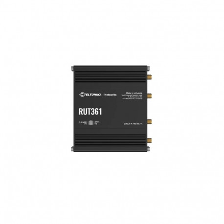 Teltonika RUT360 - Industrial LTE Router LTE modem with wireless router, 2.4GHz, 2xLAN, 802.11b/g/n