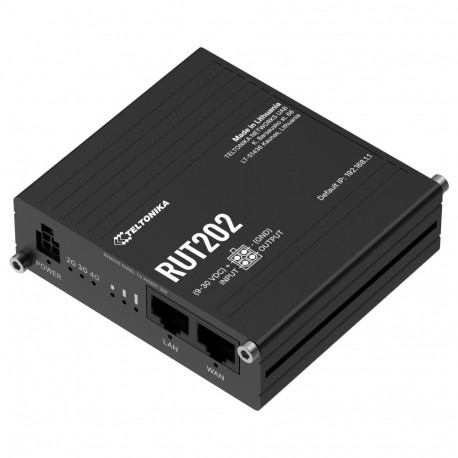 Tööstuslik LTE Wifi Ruuter: CAT4 2.4GHz, 2xLAN, 802.11b/g/n, -40°C-75°C, IP30, kompaktne