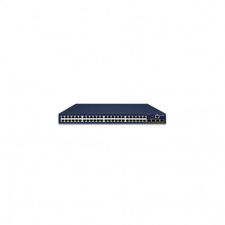 Switch: 48 x 10/100/1000Mbps, 2 x SFP, Layer 2/4, räkitav
