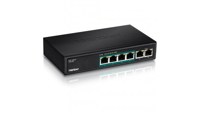 6-Port Fast Ethernet PoE+ Switch