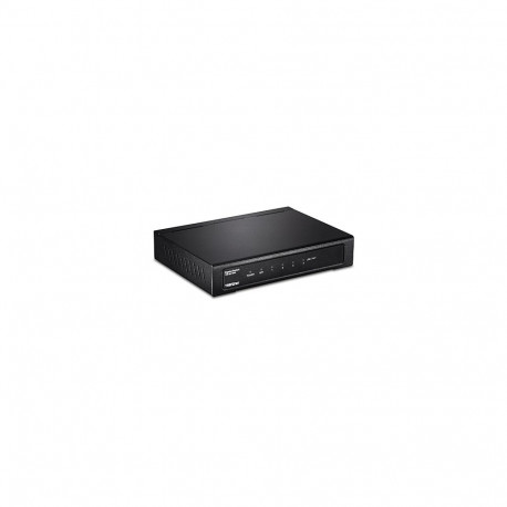 Switch: 4 x 10/100/1000Mbps, 1 x SFP, metallist, magnet paigaldusega seinakinnitus
