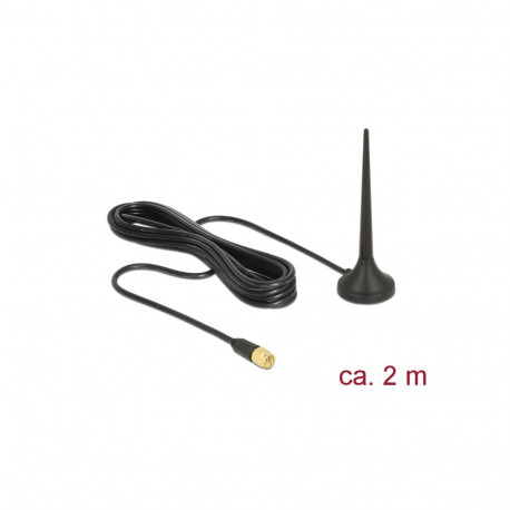 Ringantenn: 3 dBi, LTE,GSM, UMTS, Bluetooth, WLAN 2.4GHz, sise-ja välitingimustele, magnetalusega, 2