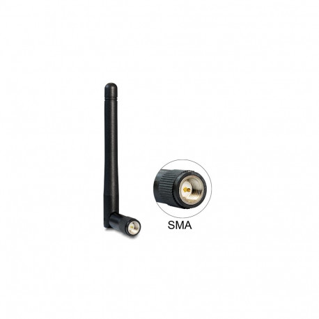 Ringantenn: 2 dBi ac/a/h/b/g/n 2.4/5GHz sisetingimustele, sma