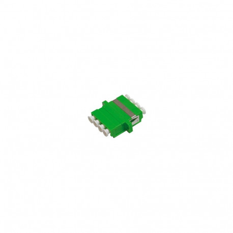 FO adapter singlemode LC/APC quad roheline