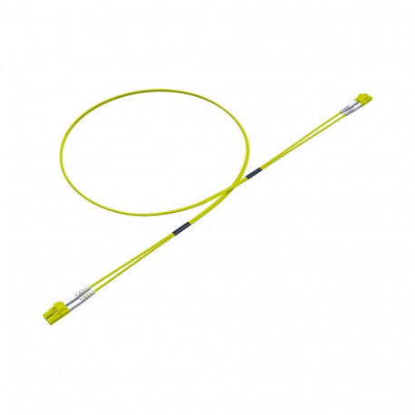 Enhanced LC - LC OM5 LIME LSZH 2F 2.0mm ZDPX 7M