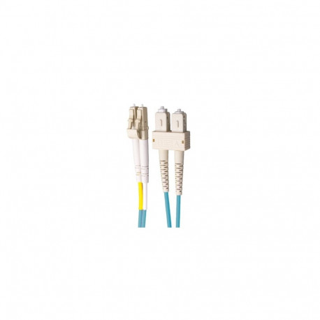 AFL Patchcord  LC - LC OM4 Aqua LSZH 2F 2.0mm ZDPX  1M