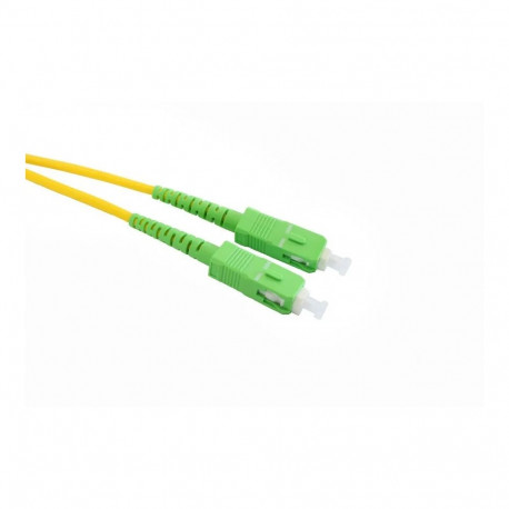 FO jätkukaabel singlemode SC/APC-SC/APC simplex 1.0m  (Short Boot), G.657A1