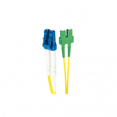 AFL Patchcord Premium LC - SCA G.657A1 Yellow LSZH 2F 2.0mm ZDPX (Short Boot)  3M