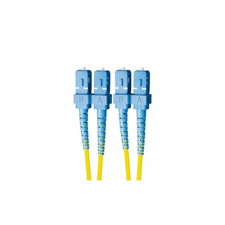 Enhanced SC - SC G.652D YELLOW LSZH 2F 3.0mm ZDPX 1.5M
