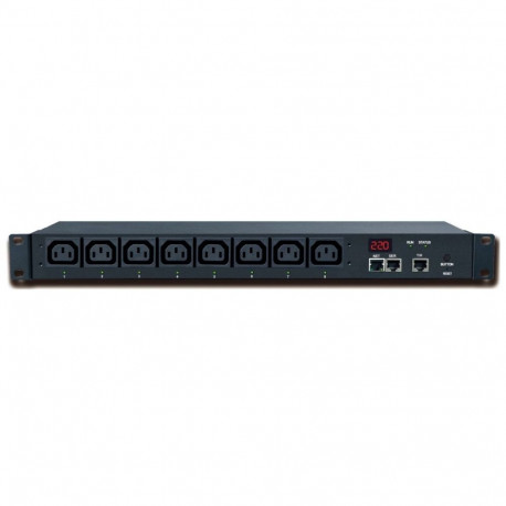 BKT management power distribution unit 19´´ 1U BKT IPD1000 8xIEC320 C13, built-in plug IEC320 C20 16