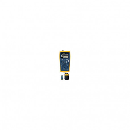 CableIQ main unit with soft carrying case and remote adapter