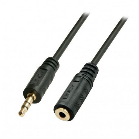 3.5mm pikenduskaabel 10.0m, must, PREMIUM