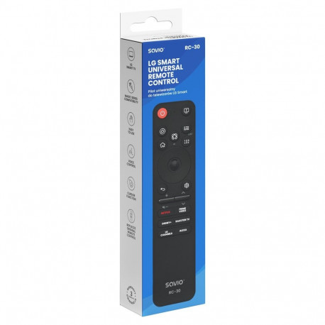 Remote Control - SAVIO RC-30 Black