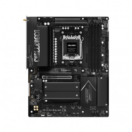 Motherboard - ASRock X870 Challenger WiFi ATX AMD X870 AM5 DDR5 256GB Wi‑Fi 7 USB4