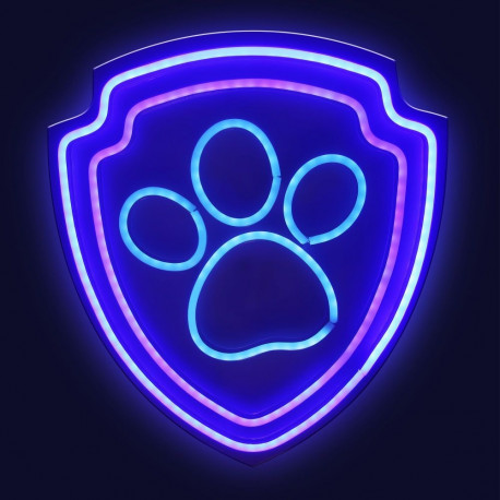 Wiszący neon led na plexi psi patrol – łapa ow-130246