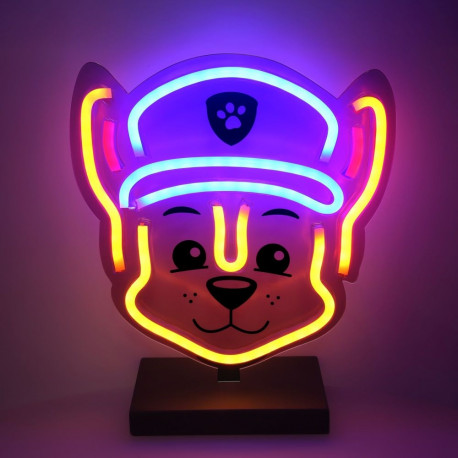 LED-neoon alusel Paw Patrol – Chase OW-120346