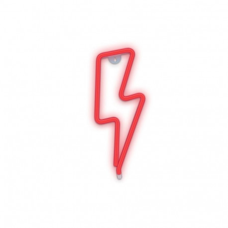 Forever Light LED-neoon FLNEO6 BAT + USB, punane