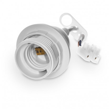 plastikust lambipesa kraega E27-pirnile