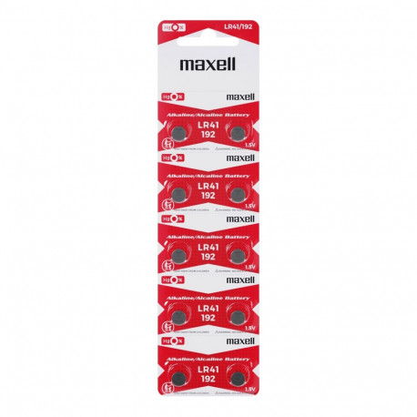 Maxell patarei LR41 5x2tk (11716800)