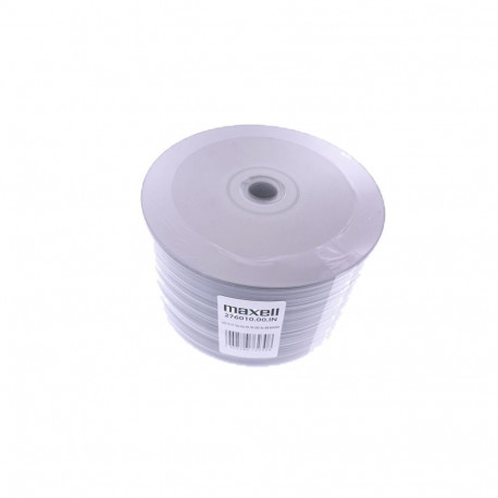 MAXELL DVD-R 16X 4,7GB WHITE INKJET PRINTABLE SP*50 276010.00.IN