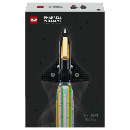 LEGO Icons 10391 Üle kuu koos Pharrell Williamsiga