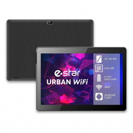 Estar tahvelarvuti Urban 10 2RAM 64GB WiFi, must