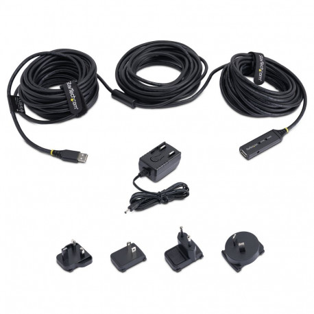 "STARTECH.COM 15m USB 2.0 Repeater Kabel - Aktives USB Verlngerungskabel mit Signalverstrker - 1 x U