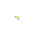 "Cable strap (Hook and Loop), yellow, width: 16 mm, coil, 4 m"