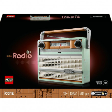 LEGO Icons raadio 10334 retrostiilis