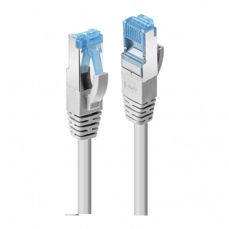 "Patchkabel Cat.6A S/FTP TPE, grau 0,5m"