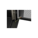 Lanberg FF01-6624-23BL rack cabinet 24U Freestanding rack Black