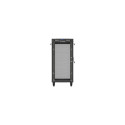 Lanberg FF01-6624-23BL rack cabinet 24U Freestanding rack Black