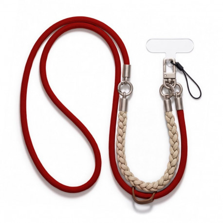 Etteri flexi strap 2in1 for phones maroon